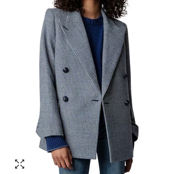 Zadig&Voltaire View Double Breasted Blazer